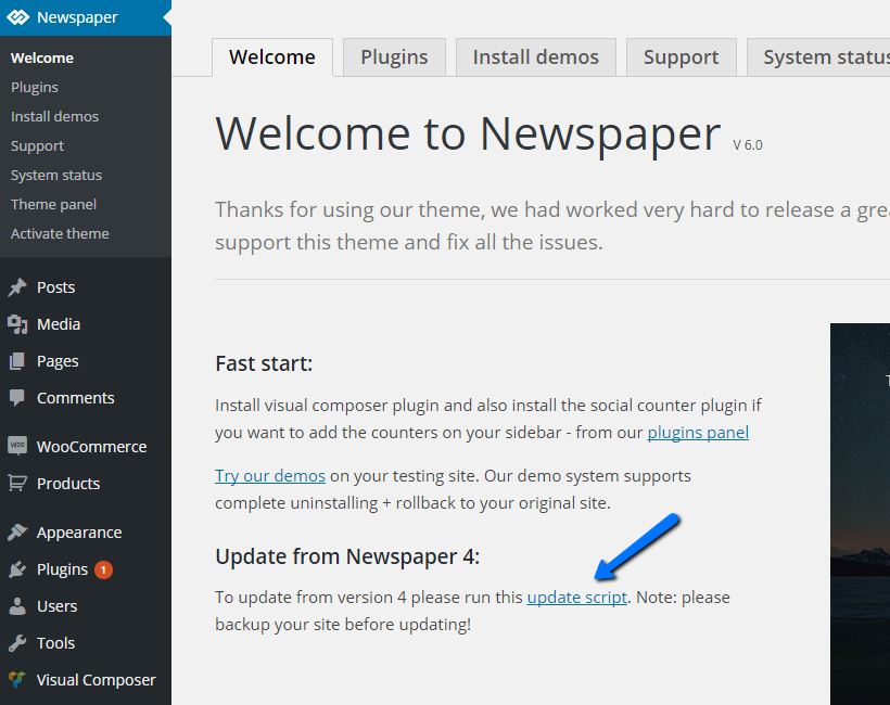 Update Script